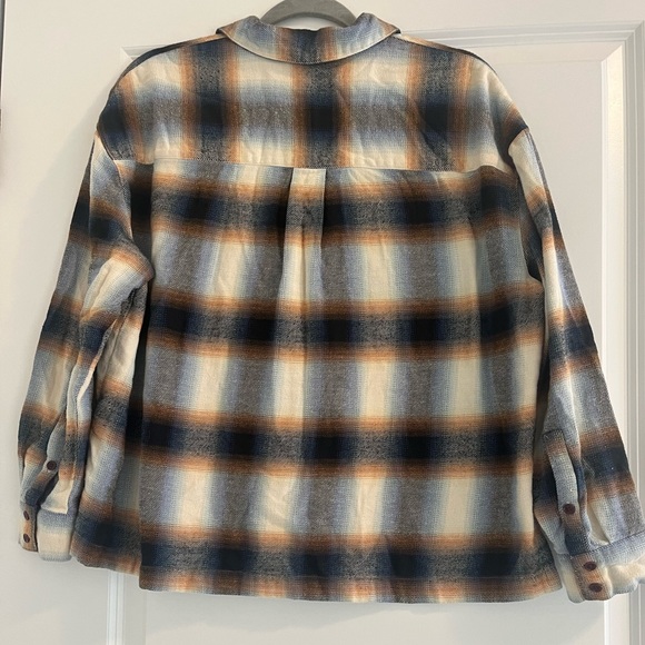 - MADEWELL Flannel Westlake Shirt In Allen Plaid Size Médium - Picture 6 of 13